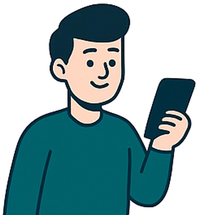 Ilustración de registro en la app Camino Libre